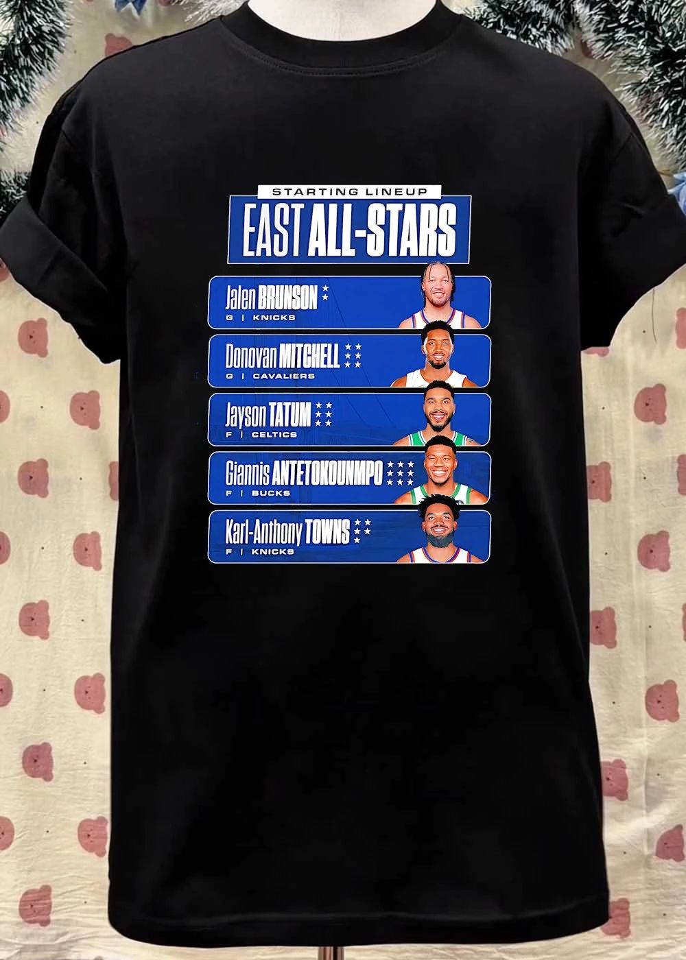 Starting Lineup East All-stars shirt
