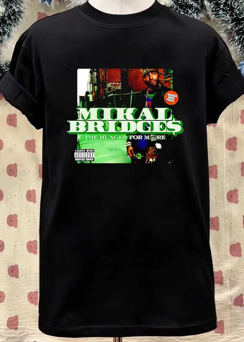 Mikal Bridges The Hunger for More League Wide Advisory Shirt