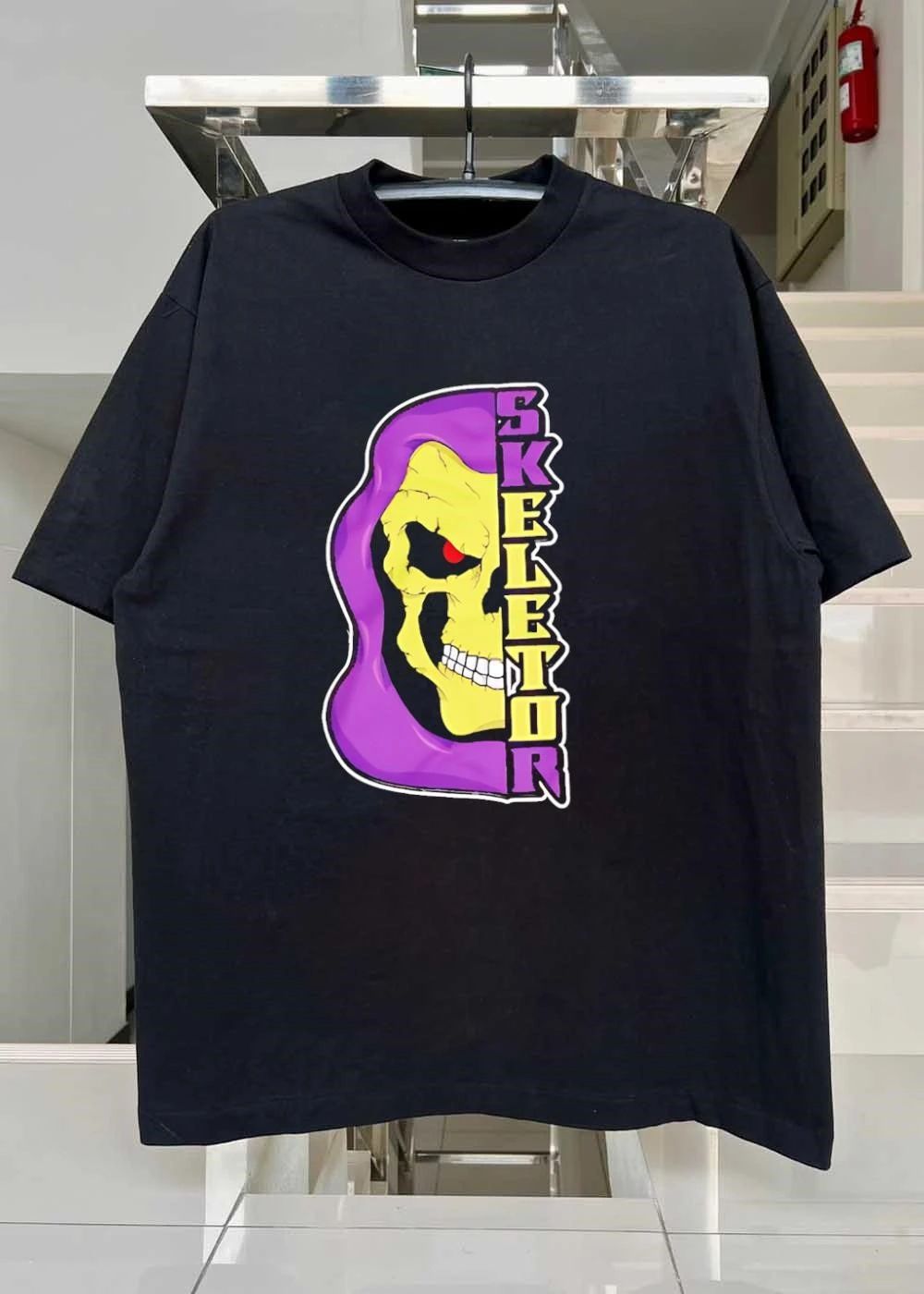 Skeletor Half Skull Face Masters Of The Universe shirt