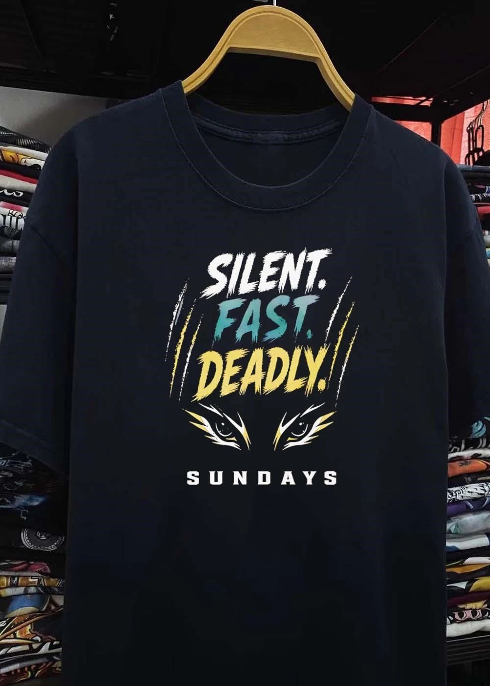 Sundays Silent Fast Deadly Tiger T-Shirt
