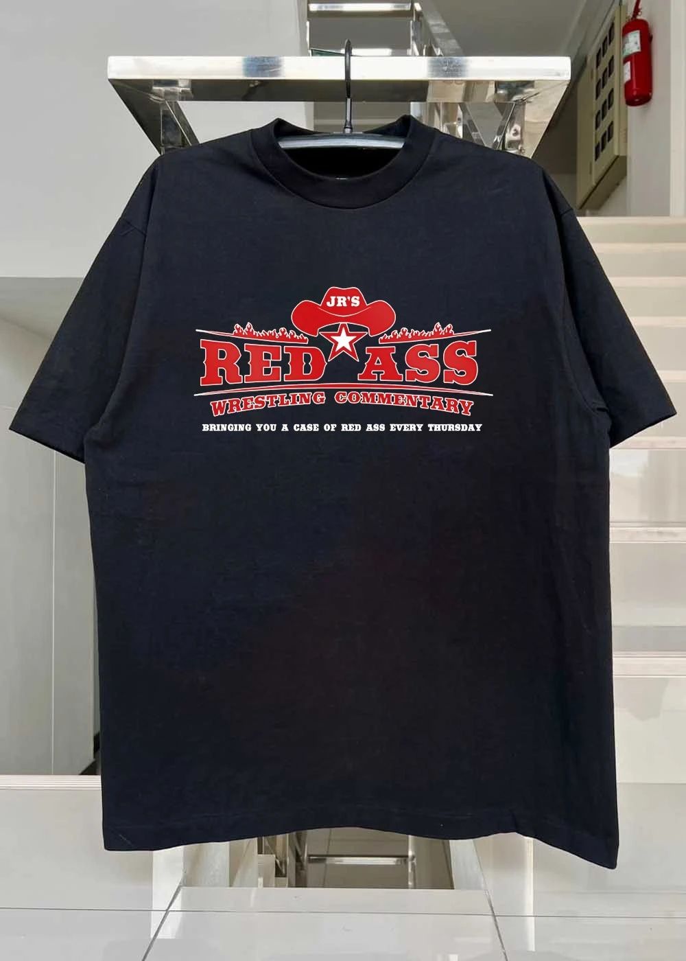 Red Ass Wrestling Commentary Bringing You A Case Of Red Ass Every Thursday shirt