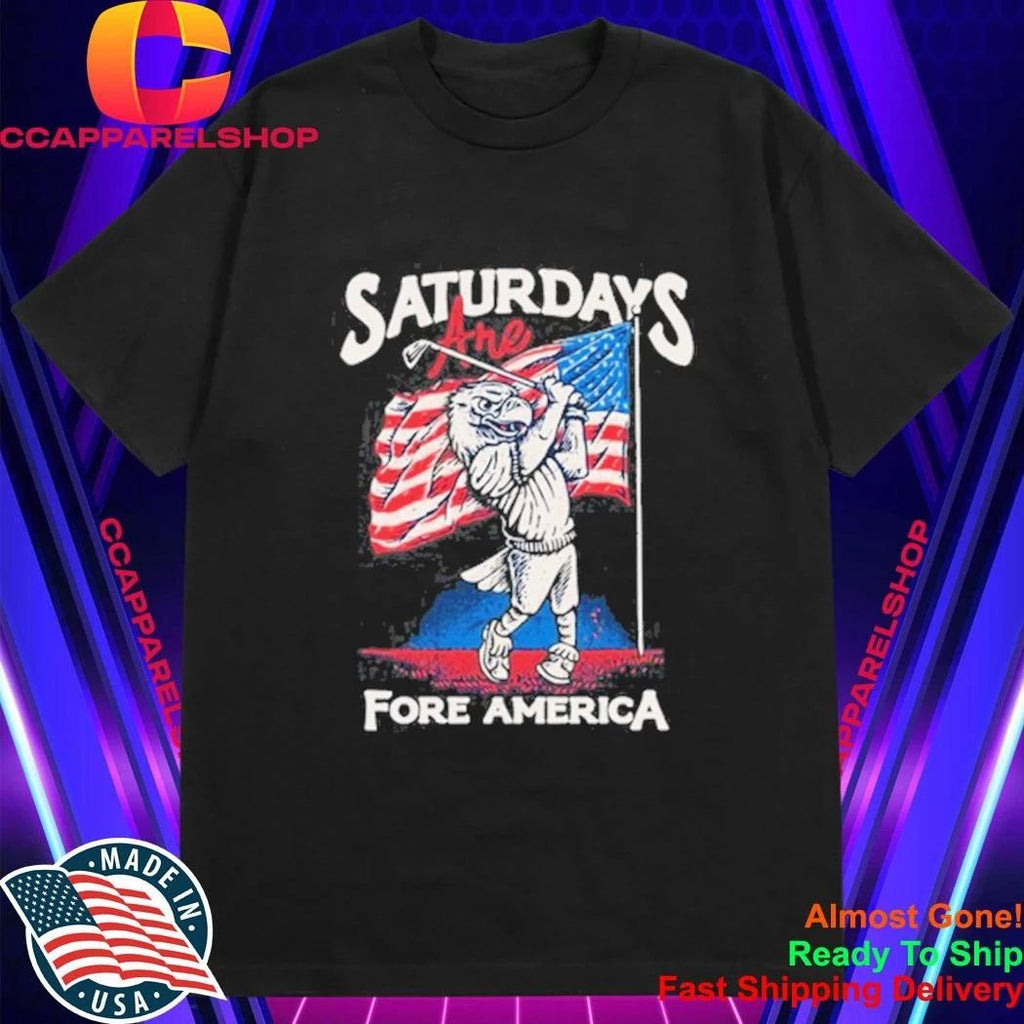 Saturdays Are Fore America Pocket Shirt
