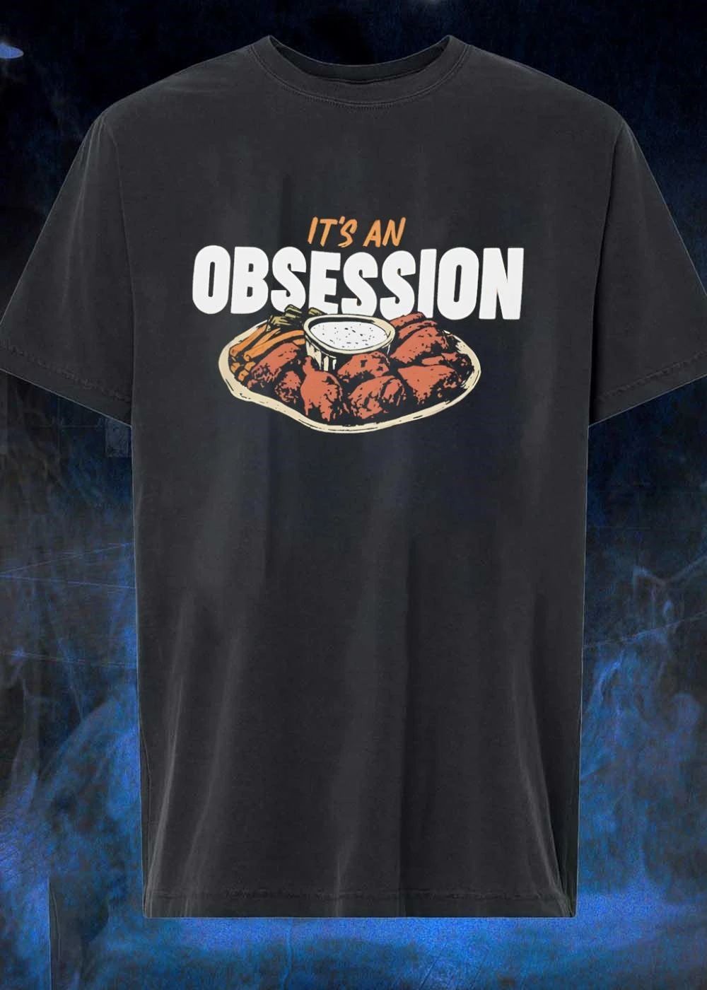 Foodie Apparel Eat Wings It’s an Obsession T-Shirt