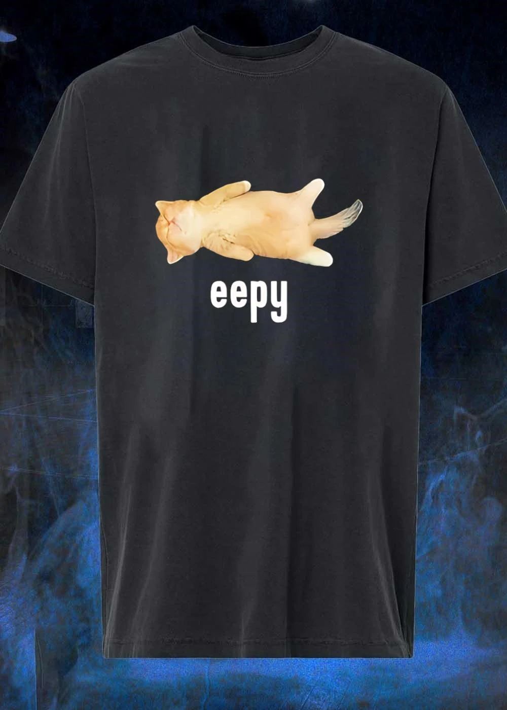 Sleeping Orange Kitten Cat Eepy Meme shirt