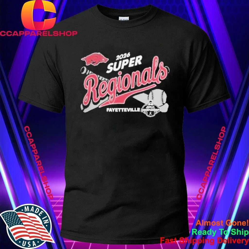 Arkansas Razorbacks 2026 Super Regionals Gainesville Softball FAYETTEVILLE Shirt