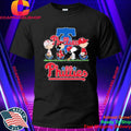 Peanuts characters Philadelphia Phillies abbey road Shirt
