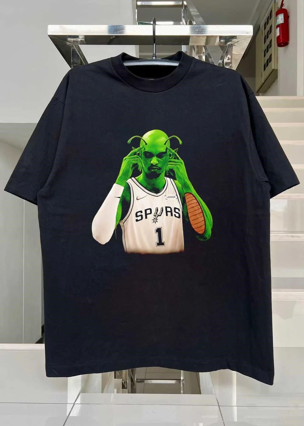 Keldon Johnson Piccolo San Antonio Spurs NBA SPURS 1 LEDGER shirt