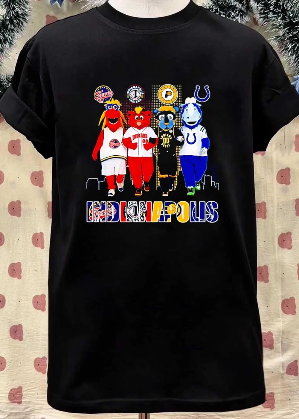 Fever Indians Pacers Colts Mascots Indianapolis Shirt