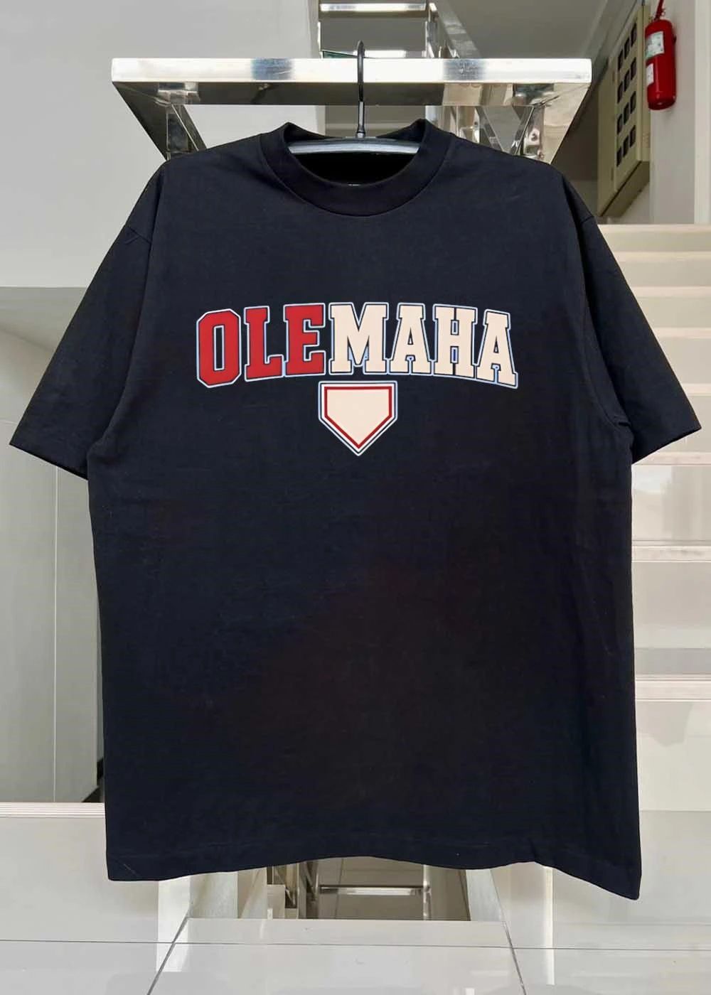 College Baseball Apparel, Shop OLEMAHA Home Plate T-Shirt