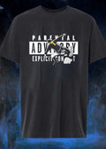 Parental Advisory Explicit Content Soccer Kick Shirt
