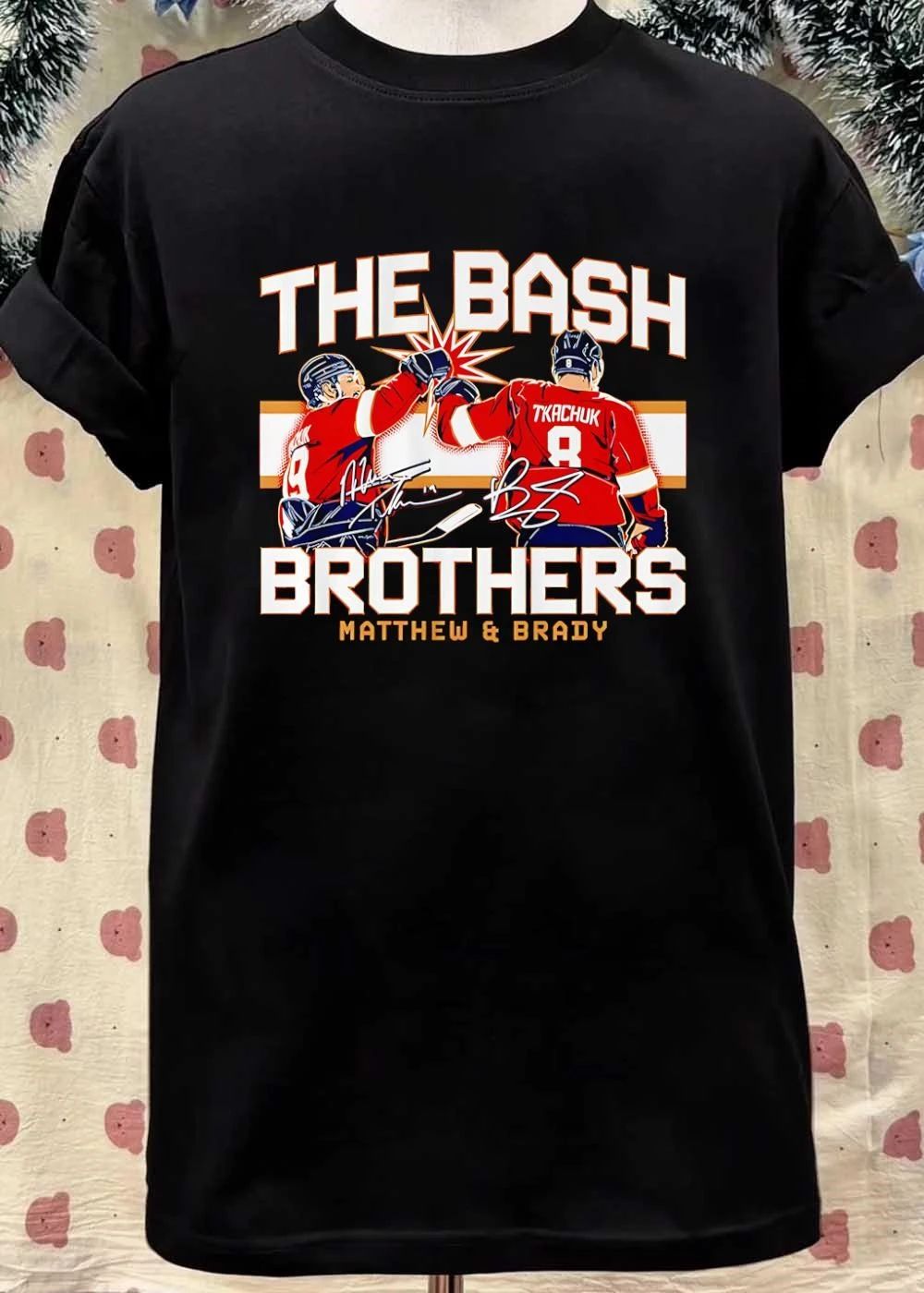 Matthew and Brady Tkachuk The Bash Brothers Florida Panthers Shirt
