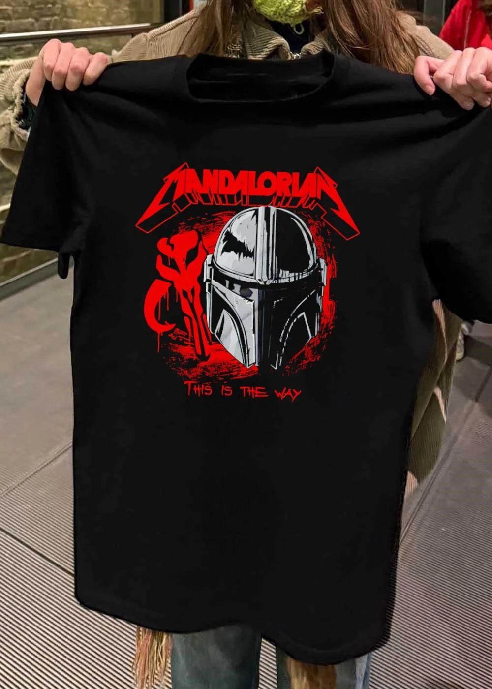 Mandalorian Metal Style This Is The Way T-Shirt