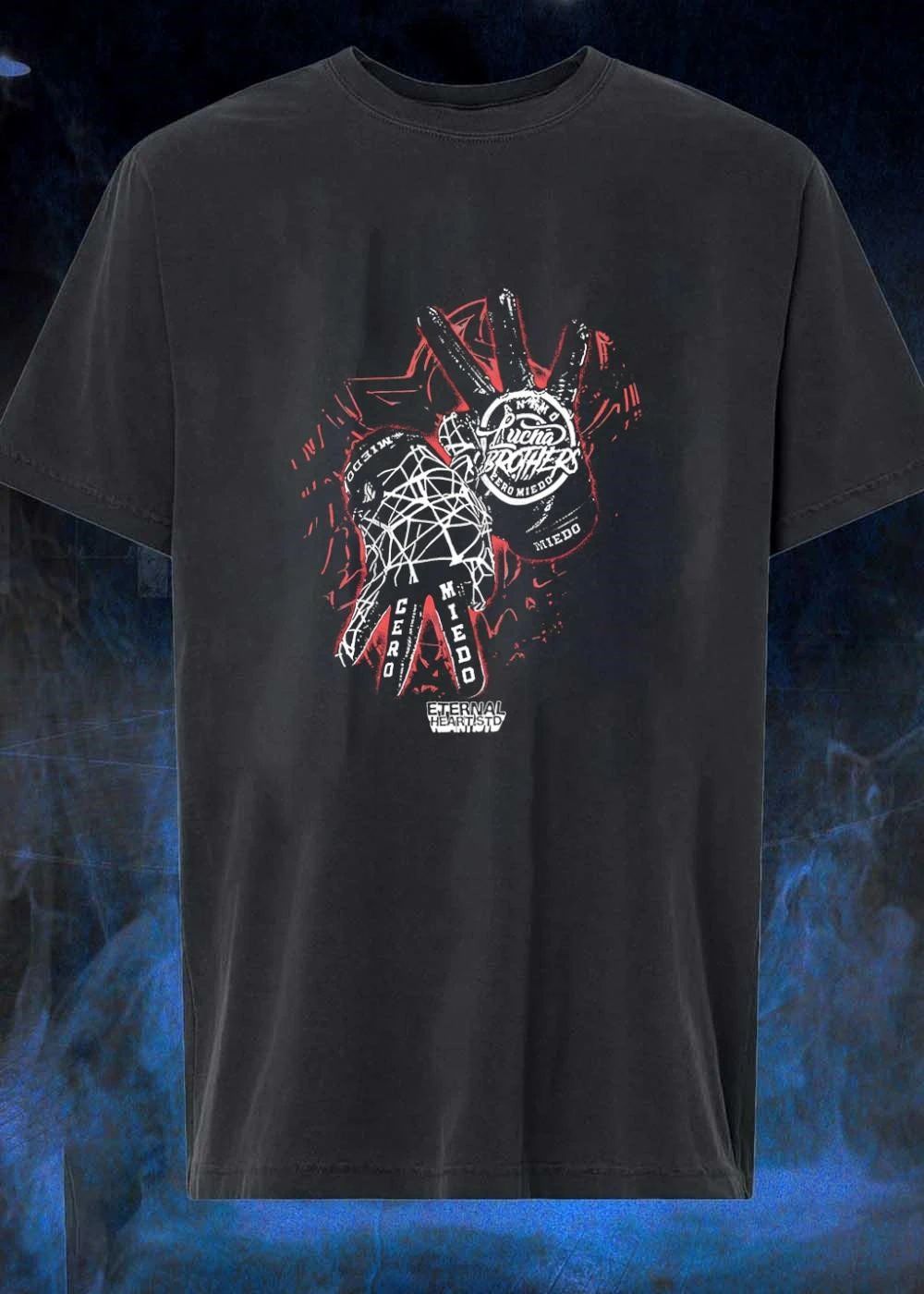 Animo Lucha Brothers Cero Miedo Wrestling Shirt