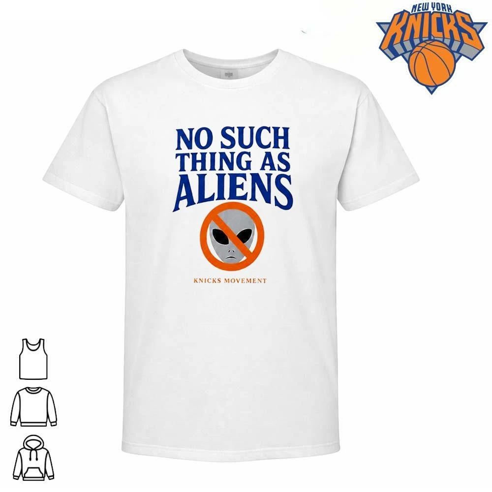 No Such Thing As Aliens Knicks Movement Anti Alien Anti Victor Wembanyama Basketball NBA Finals 2026 Shirt