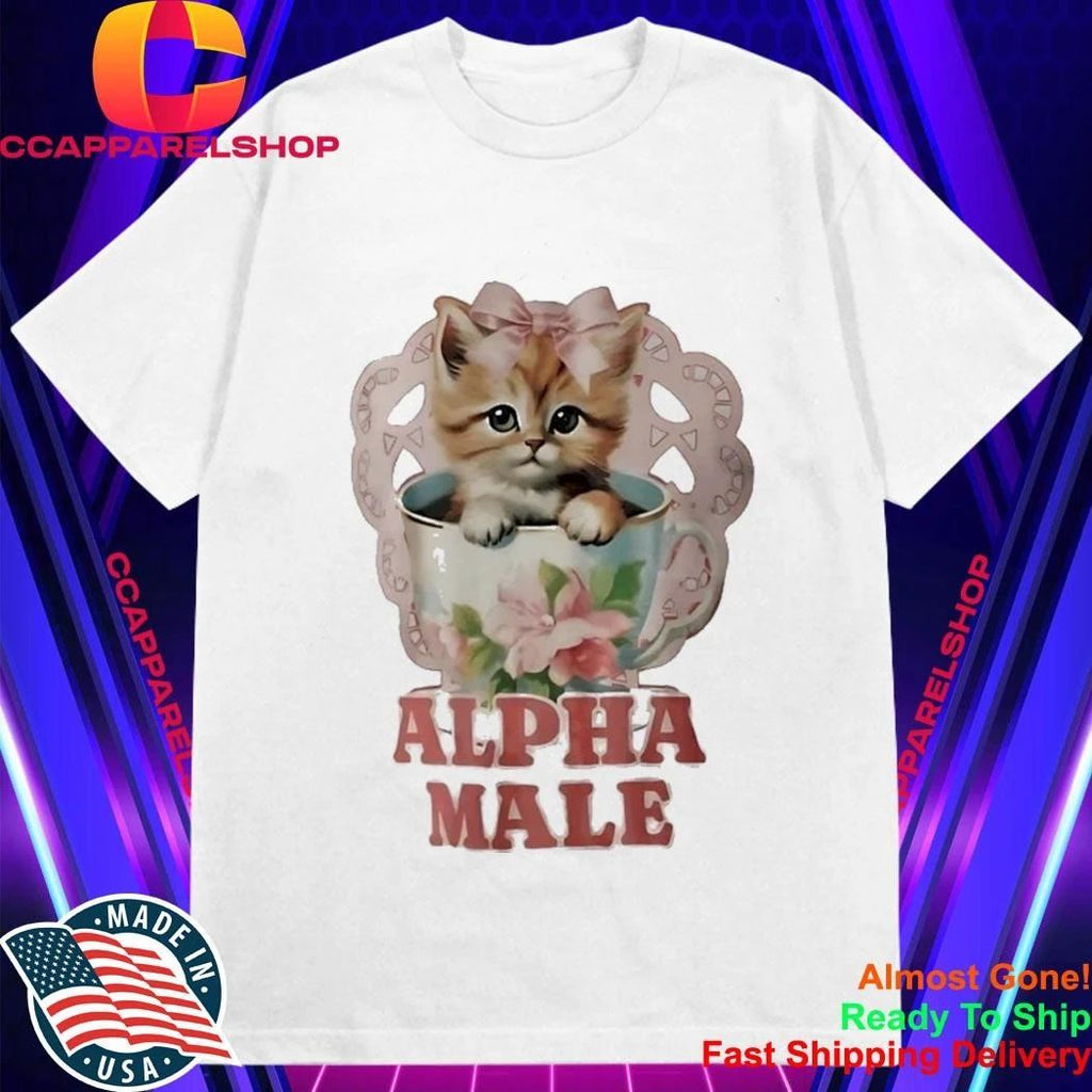 Nicholas Galitzine Alpha Male Kitty Shirt