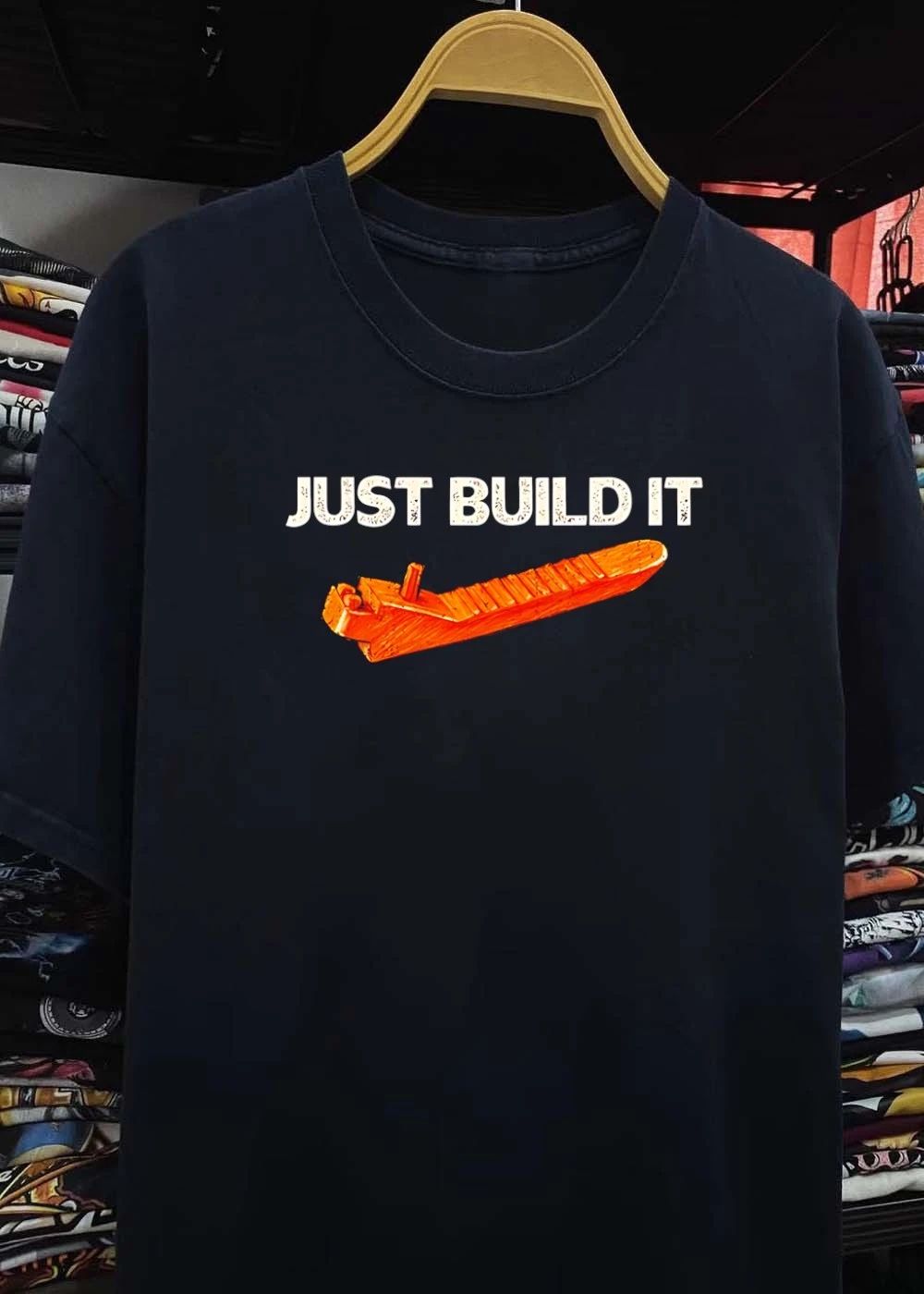 Just Build It Lego shirt