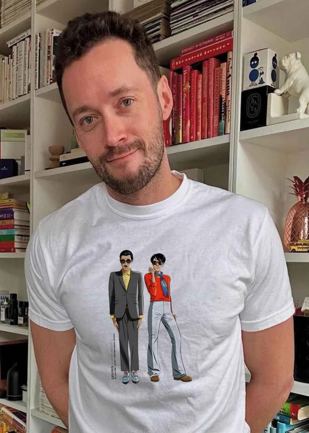 Jamie Hewlett 20 June 2026 London Tottenham Hotspur Stadium Sparks shirt