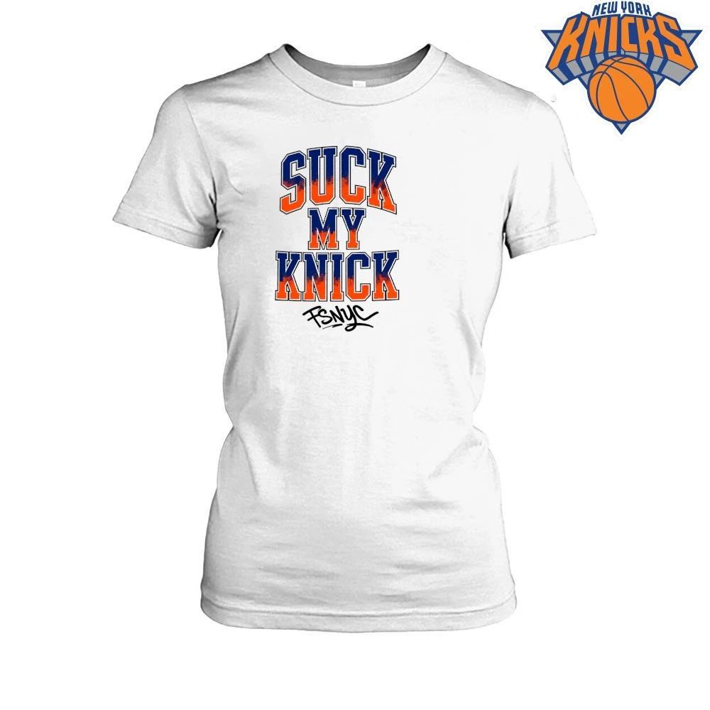 New York Knicks Champions NBA 2026 Suck My Knick Bold Font Tee Shirt