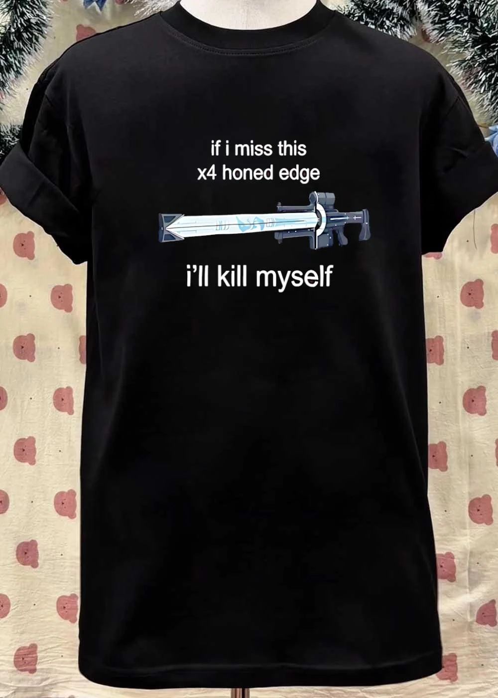 Destiny 2 Izanagis Burden Honed Edge Gaming Meme shirt