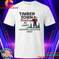 Timber Town Bowling in Saginaw Michigan vintage Shirt