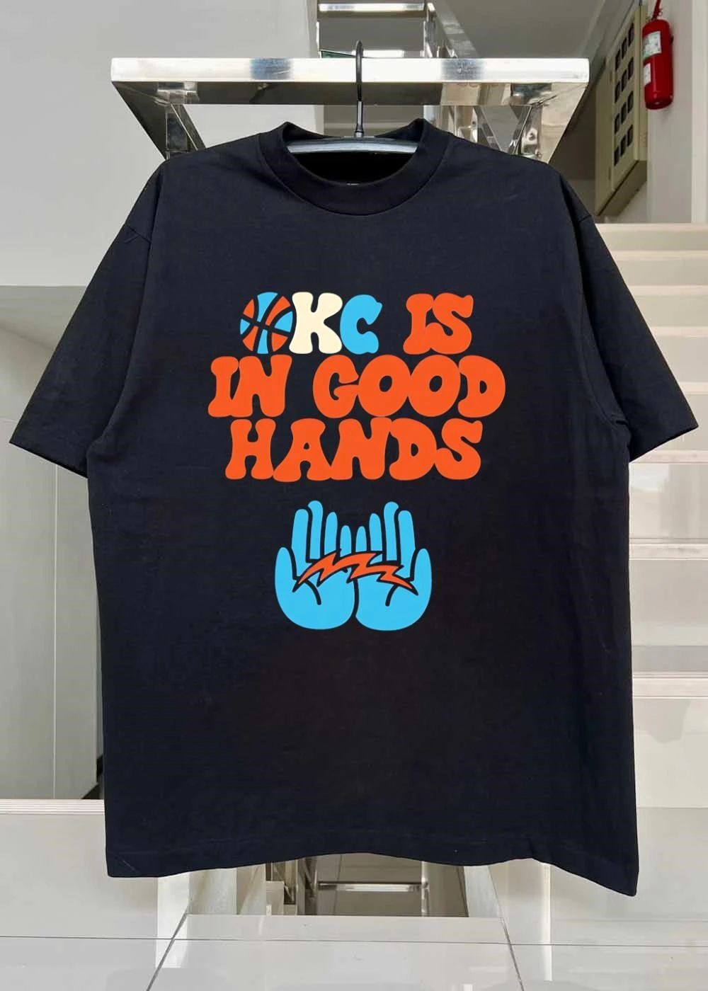 Okc Is In Good Hands Thunder Basketball Shirt