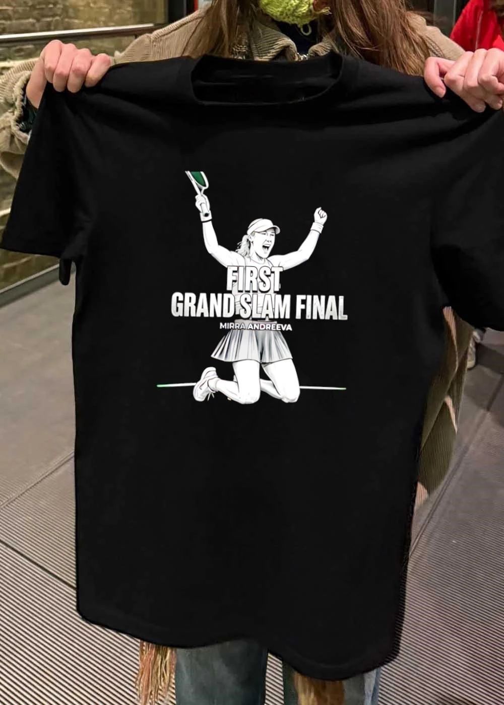 Mirra Andreeva First Grand Slam Final T-Shirt