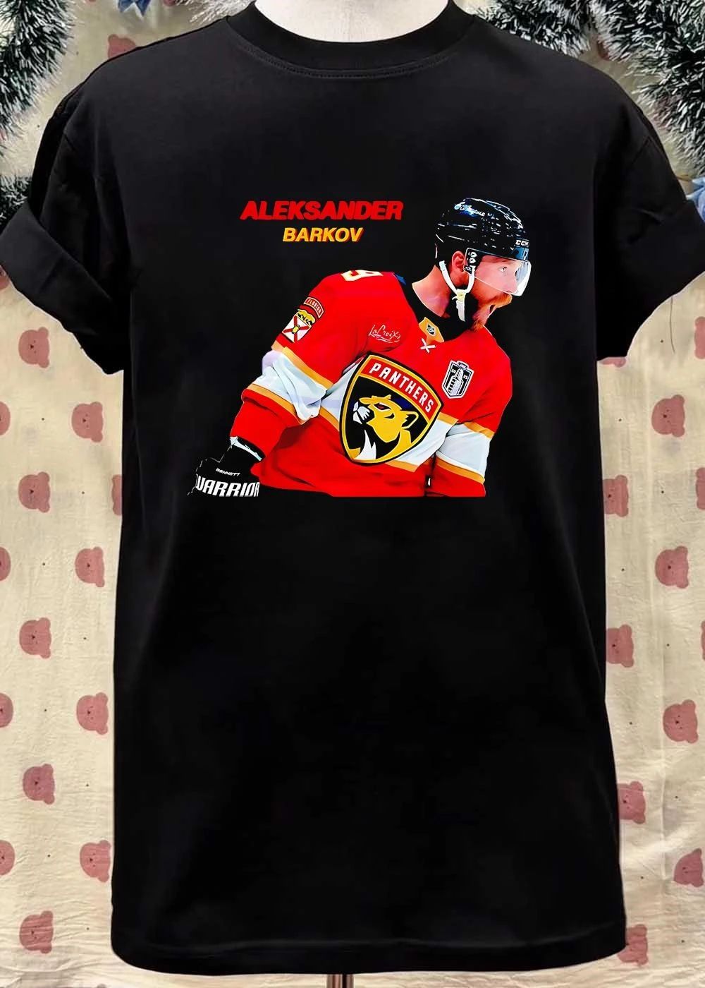 Aleksander Barkov Florida Panthers Red Jersey shirt