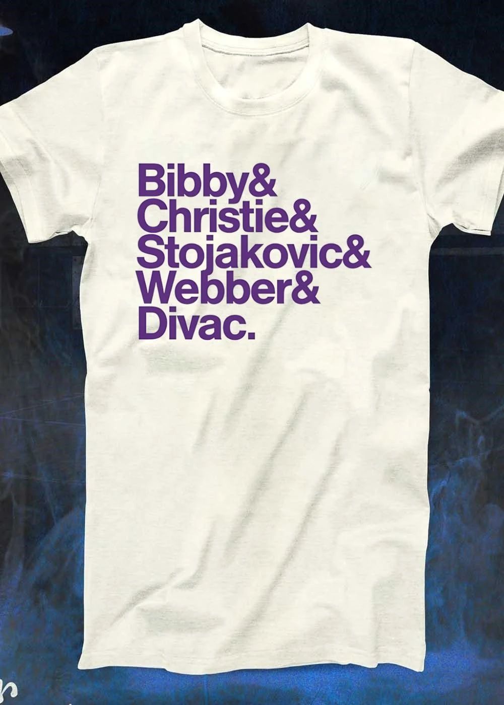 Classic Basketball Kings Lineup Bibby Christie Stojakovic Webber Divac Shirt