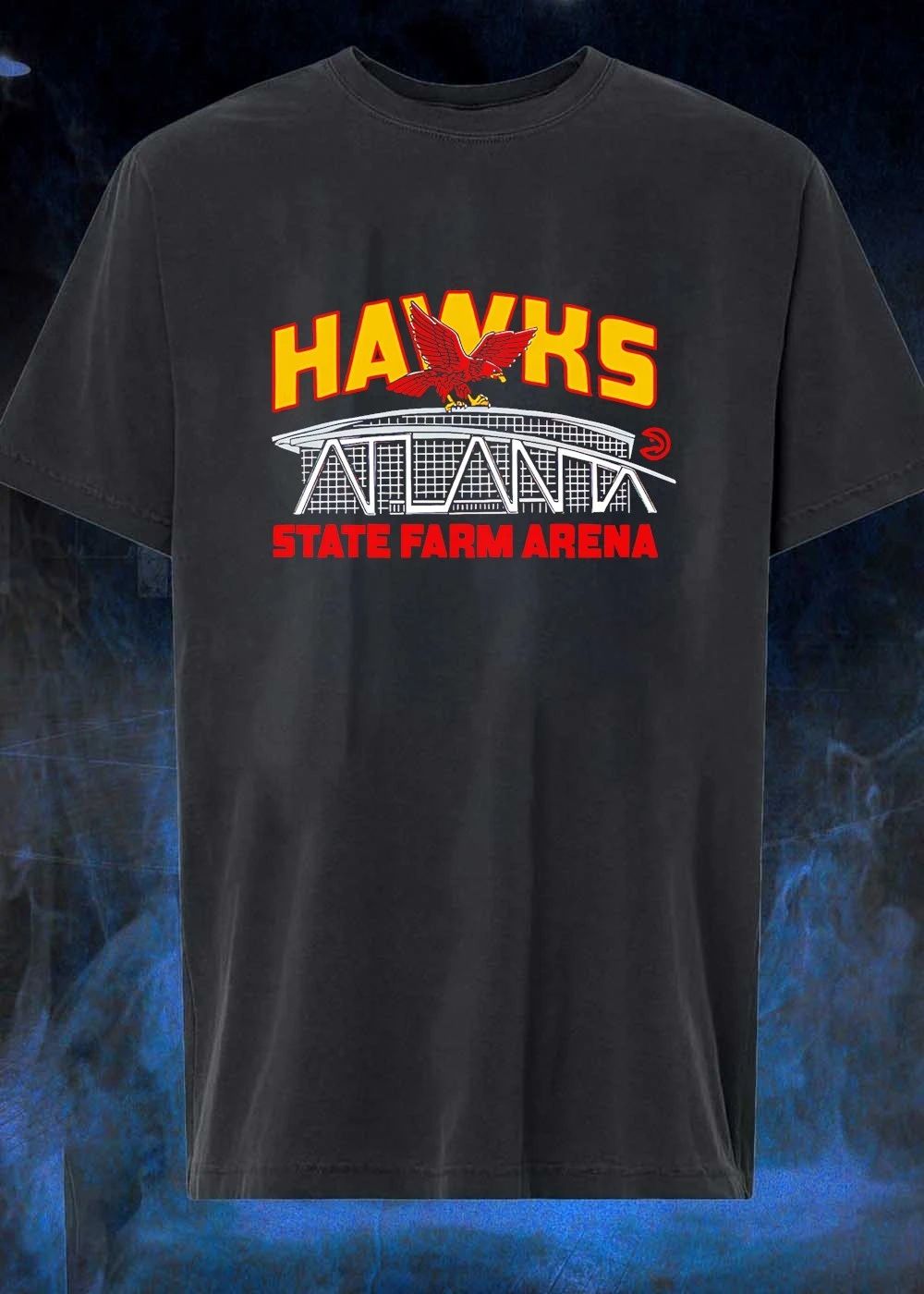 Homage Hawks State Farm Arena shirt