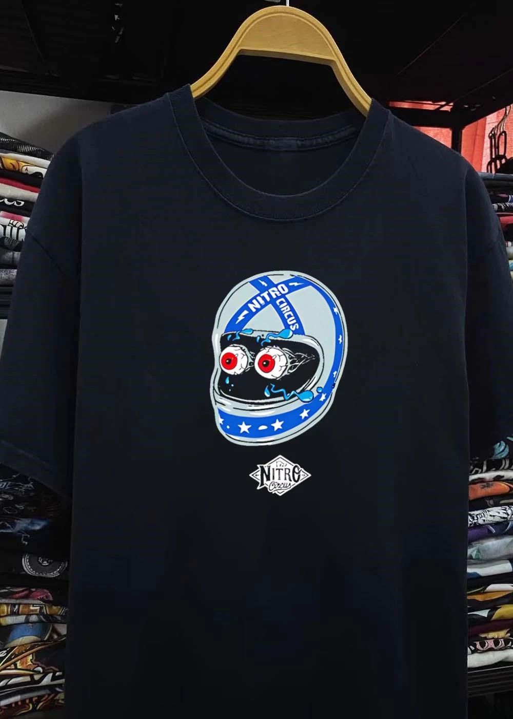 Nitro Circus Staring Eyeballs Helmet T-Shirt
