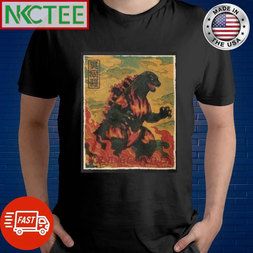Myles Garrett Rams Godzilla Shirt