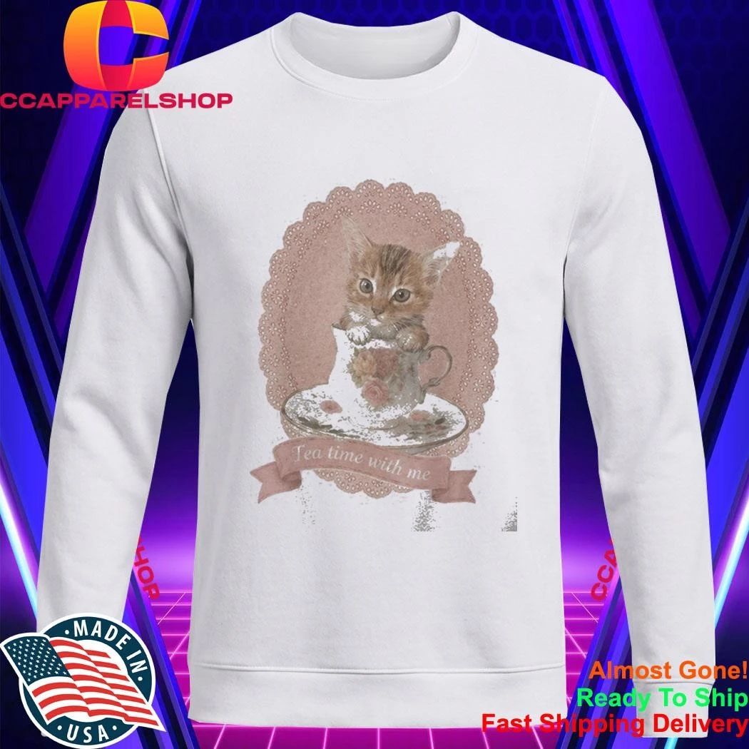 Nicholas Galitzine Adam Coquette Teacup Kitten Cat Shirt