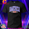 America 1776 Vintage Arch Patriotic Stars Shirt