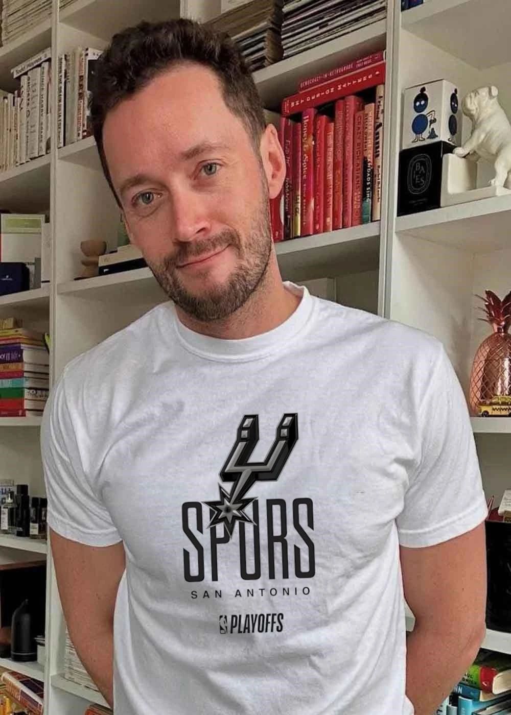 NBA Apparel San Antonio Spurs Playoffs Shirt