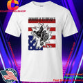 Immortal Technique American Flag Combat Boots Punk Rock Hip Hop Shirt