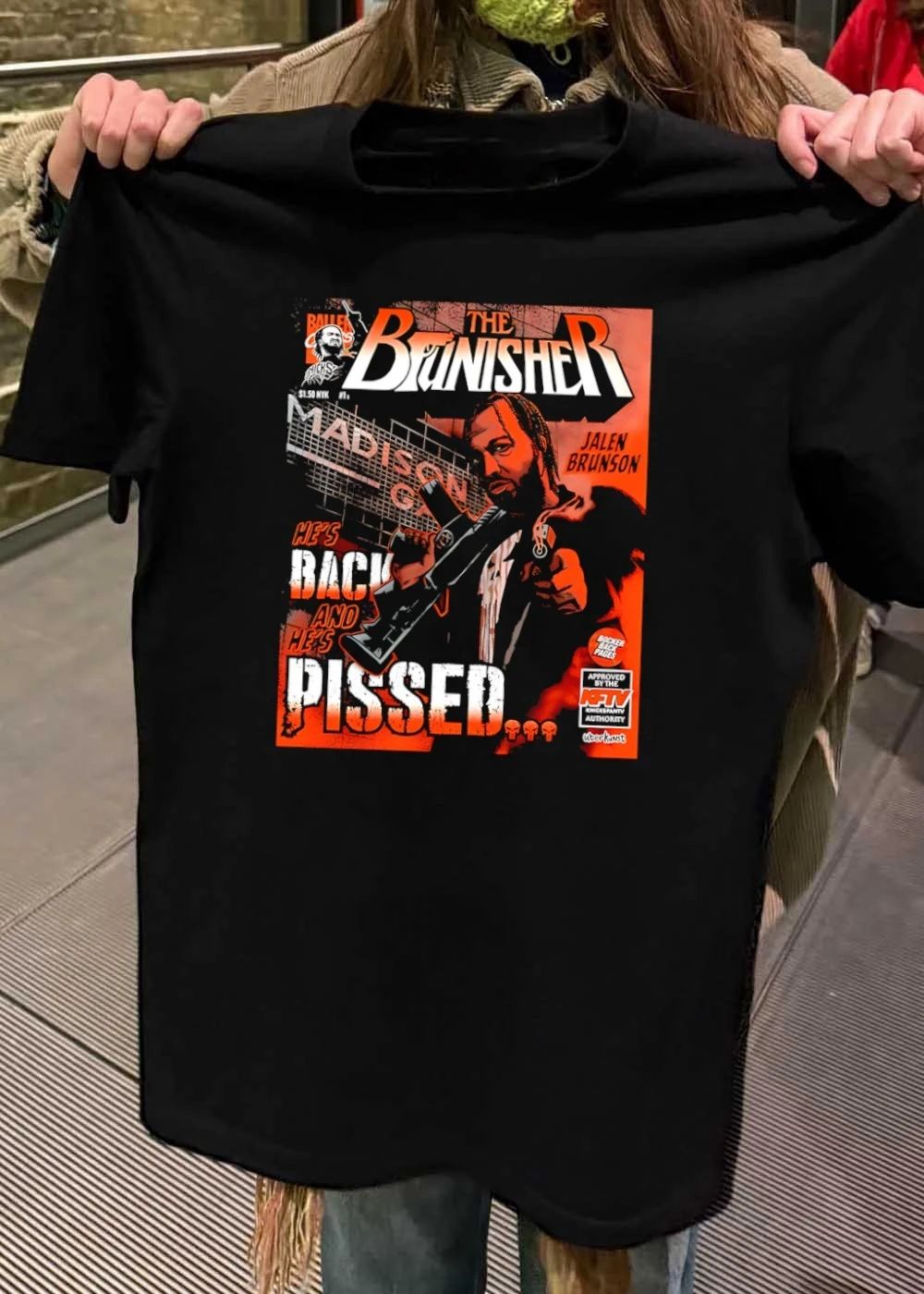 The Brunisher Jalen Brunson He is Back and Pissed Knicks T-Shirt