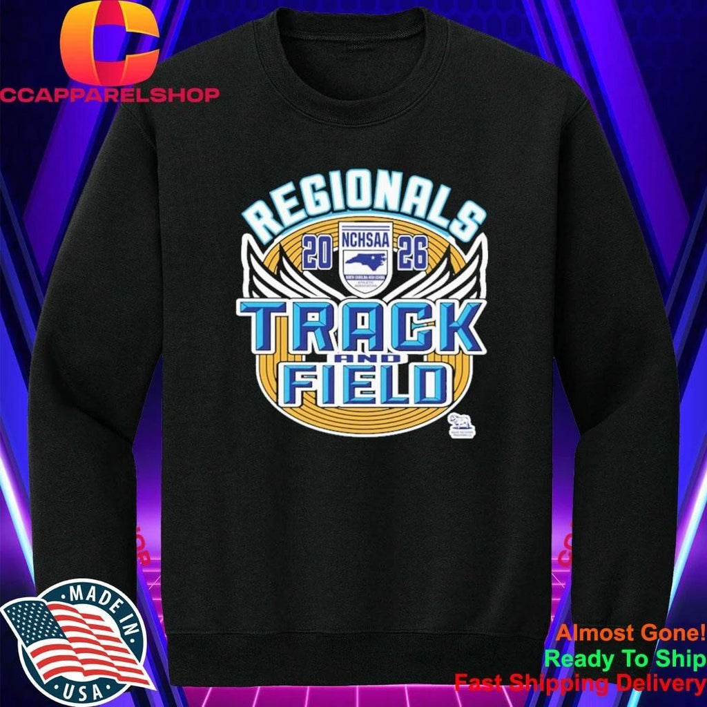 Nchsaa Track Field Regionals 2026 Logo Shirt