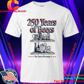 250 Years Of Beers Pocket The Taste Of Freedom Shirt