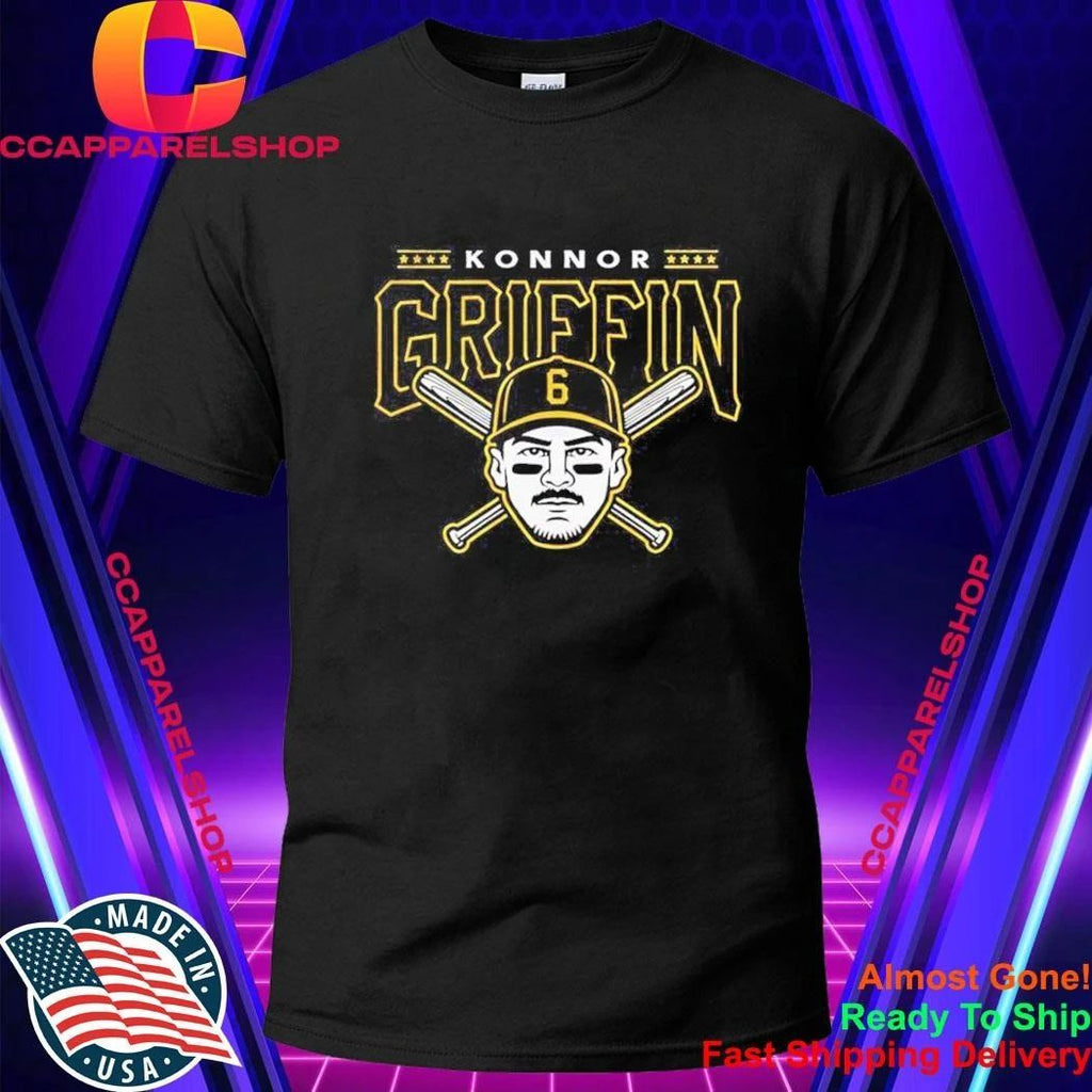 Konnor Griffin Pittsburgh Pirates MLB Baseball Prospect Team Logo Shirt