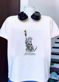 Miracles Happen to Those Who Believe New York 11 Statue of Liberty T-Shirt
