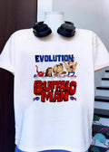 Evolution Billfish Billasaurus Buffalape Neandrabill Buffalo Man Buffalo Man shirt