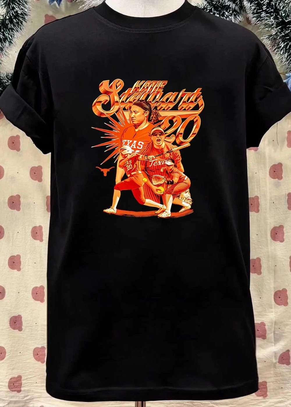 Texas Longhorns NCAA Softball Katie Stewart Player 20 shirt
