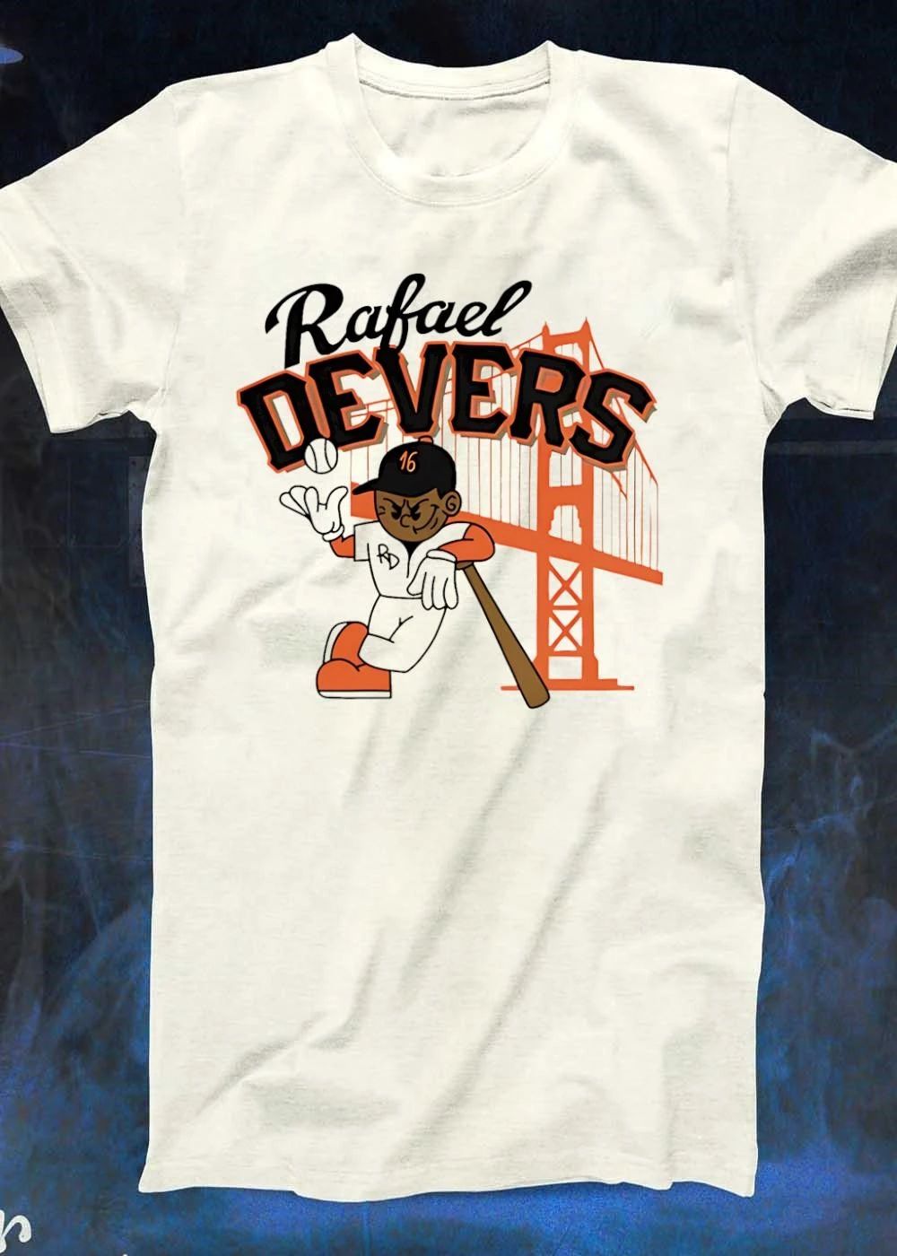 Rafael Devers San Francisco Giants Golden Gate Bridge MLB baseball Rafael Devers shirt