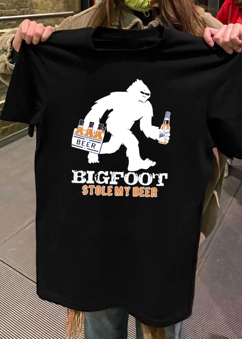 Bigfoot Stole My Beer Graphic T-Shirt