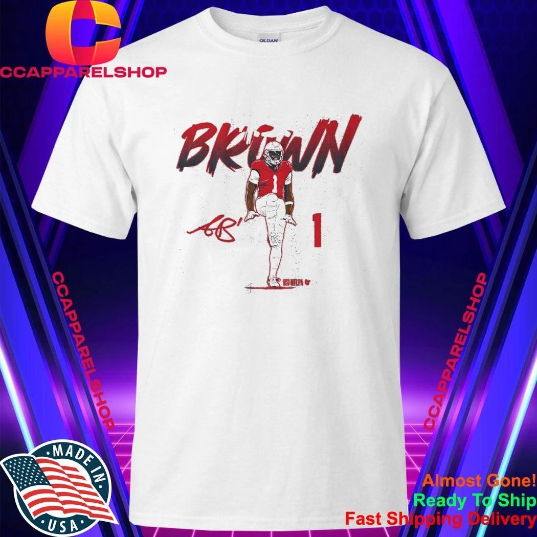 A.J. Brown Name Number Pose Shirt