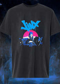 Jinx Arcane League of Legends Blue Hair Graffiti Logo Unleashed Power Arcane Season 2 Anticipation 2026 Shirt