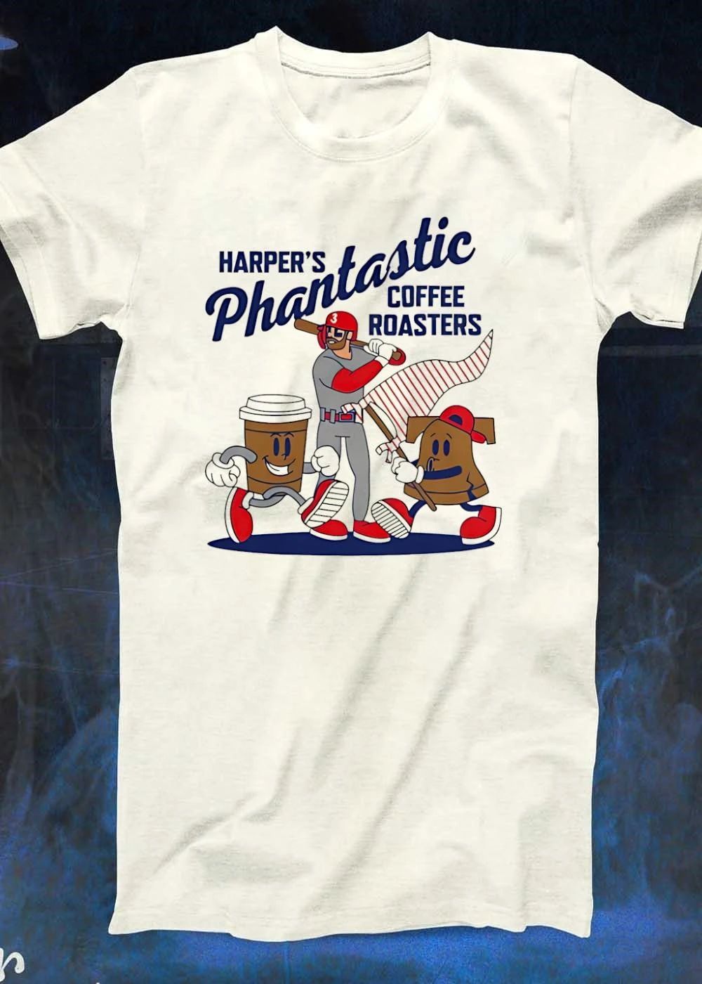 Bryce Harper Philadelphia Phillies Phillies Baseball MLB Harpers Phantastic Coffee Roasters shirt