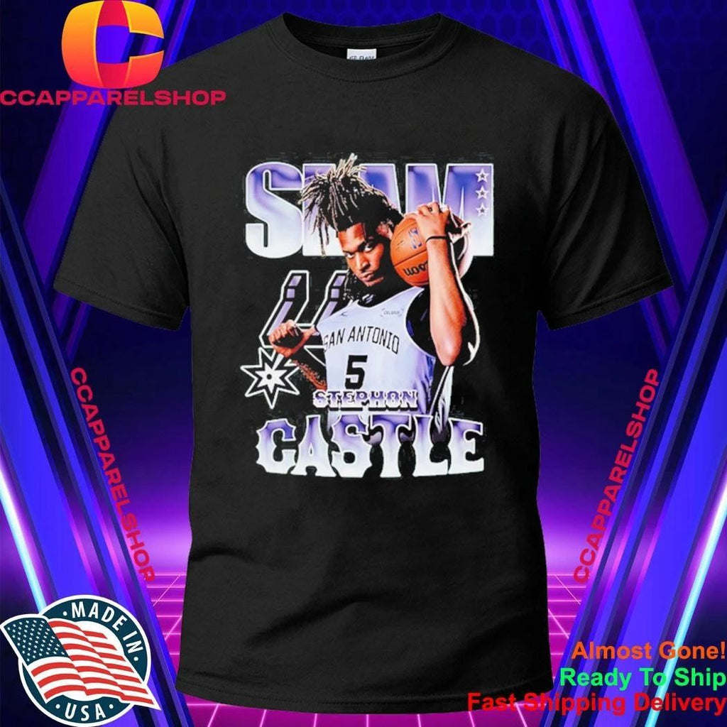 San Antonio Spurs Stephon Castle SLAM Remix Shirt