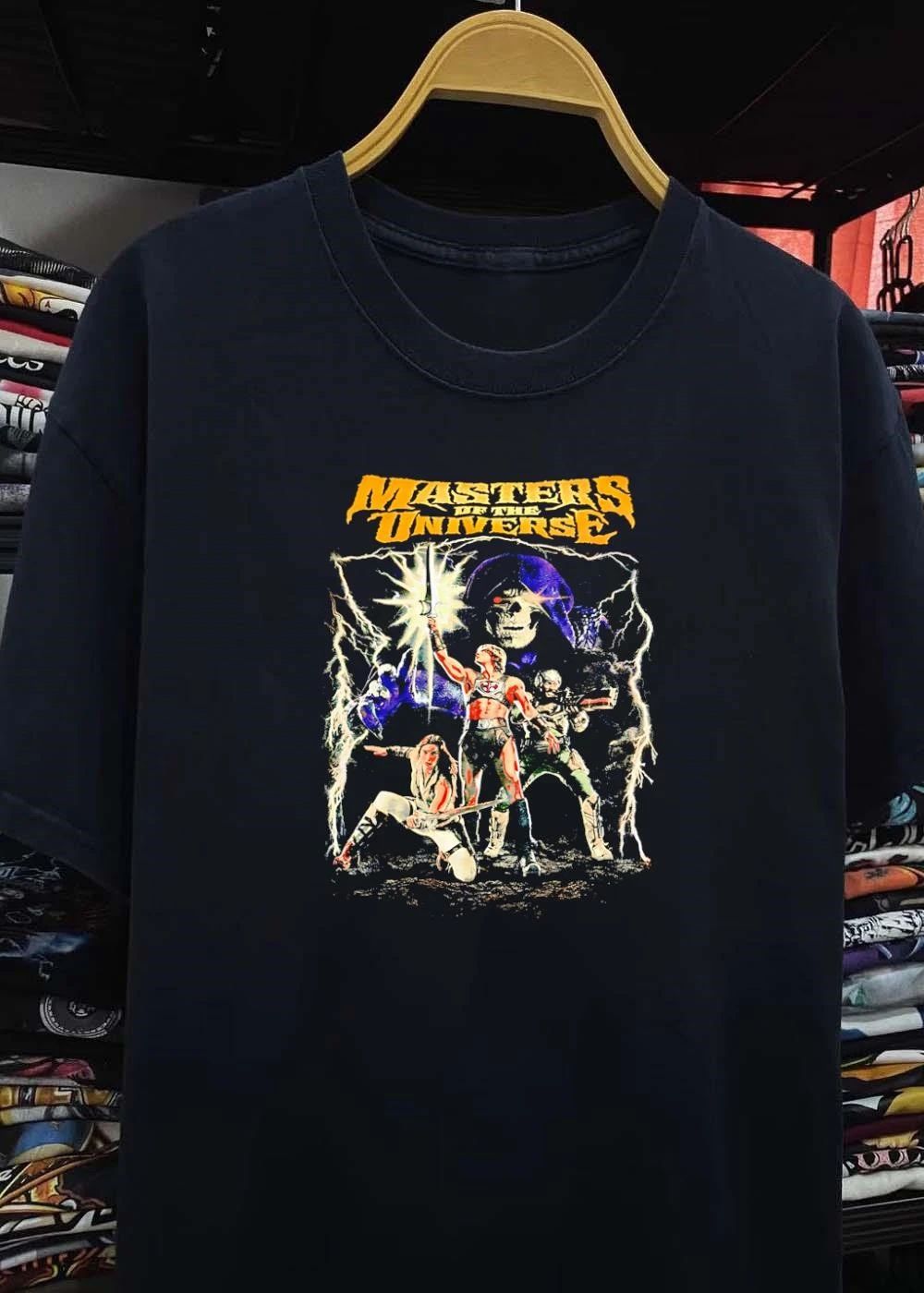 Masters of the Universe He-Man Skeletor Battle Illustration T-Shirt