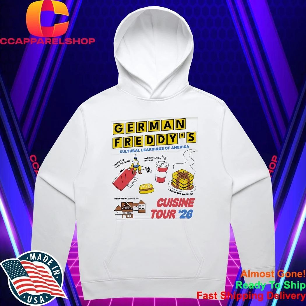 German Freddy Cuisine Tour 26 Shirt